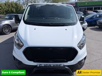 USED 2018 68 FORD TRANSIT CUSTOM White 2.0 300 EcoBlue panel van, 94,000 miles, Euro 6, ULEZ compliant, 6-speed manual, Aftermarket Touchscreen, Reverse Camera, Bluetooth. No VAT! This 2018 Ford Transit Custom offers excellent peace of mind with its MOT valid until December 2026. This 2.0 300 EcoBlue L1 H1 Euro 6 5dr model is equipped with a reliable 2.0L Diesel Engine and meets Euro 6 emissions standards. For your entertainment and connectivity needs, it features an AM-FM Radio with USB and Bluetooth, along with an Emergency Assistance function. The ICE Pack 12 provides a single DIN sized audio unit, also including Bluetooth functionality and a aftermarket touchscreen di