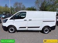 USED 2018 68 FORD TRANSIT CUSTOM White 2.0 300 EcoBlue panel van, 94,000 miles, Euro 6, ULEZ compliant, 6-speed manual, Aftermarket Touchscreen, Reverse Camera, Bluetooth. No VAT! This 2018 Ford Transit Custom offers excellent peace of mind with its MOT valid until December 2026. This 2.0 300 EcoBlue L1 H1 Euro 6 5dr model is equipped with a reliable 2.0L Diesel Engine and meets Euro 6 emissions standards. For your entertainment and connectivity needs, it features an AM-FM Radio with USB and Bluetooth, along with an Emergency Assistance function. The ICE Pack 12 provides a single DIN sized audio unit, also including Bluetooth functionality and a aftermarket touchscreen di