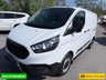 USED 2018 68 FORD TRANSIT CUSTOM White 2.0 300 EcoBlue panel van, 94,000 miles, Euro 6, ULEZ compliant, 6-speed manual, Aftermarket Touchscreen, Reverse Camera, Bluetooth. No VAT! This 2018 Ford Transit Custom offers excellent peace of mind with its MOT valid until December 2026. This 2.0 300 EcoBlue L1 H1 Euro 6 5dr model is equipped with a reliable 2.0L Diesel Engine and meets Euro 6 emissions standards. For your entertainment and connectivity needs, it features an AM-FM Radio with USB and Bluetooth, along with an Emergency Assistance function. The ICE Pack 12 provides a single DIN sized audio unit, also including Bluetooth functionality and a aftermarket touchscreen di