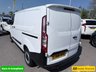 USED 2018 68 FORD TRANSIT CUSTOM White 2.0 300 EcoBlue panel van, 94,000 miles, Euro 6, ULEZ compliant, 6-speed manual, Aftermarket Touchscreen, Reverse Camera, Bluetooth. No VAT! This 2018 Ford Transit Custom offers excellent peace of mind with its MOT valid until December 2026. This 2.0 300 EcoBlue L1 H1 Euro 6 5dr model is equipped with a reliable 2.0L Diesel Engine and meets Euro 6 emissions standards. For your entertainment and connectivity needs, it features an AM-FM Radio with USB and Bluetooth, along with an Emergency Assistance function. The ICE Pack 12 provides a single DIN sized audio unit, also including Bluetooth functionality and a aftermarket touchscreen di