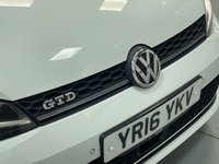 USED 2016 16 VOLKSWAGEN GOLF 2.0 TDI BlueMotion Tech GTD Hatchback 5dr Diesel Manual Euro 6 (s/s) (184 ps) - AA INSPECTED (&pound;35 ROAD TAX - SAT NAV)