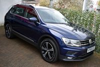 USED 2019 68 VOLKSWAGEN TIGUAN 2.0 TDI SE 5 DOOR DSG AUTO 148 BHP (EURO 6) Apple CarPlay / Android Auto