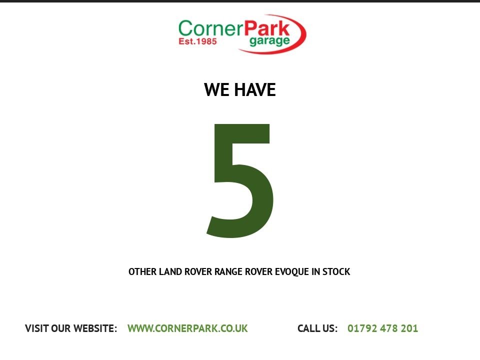 USED 2018 67 LAND ROVER RANGE ROVER EVOQUE 2.0 TD4 SE Tech SUV 5dr Diesel Auto 4WD Euro 6 (s/s) (180 ps) 