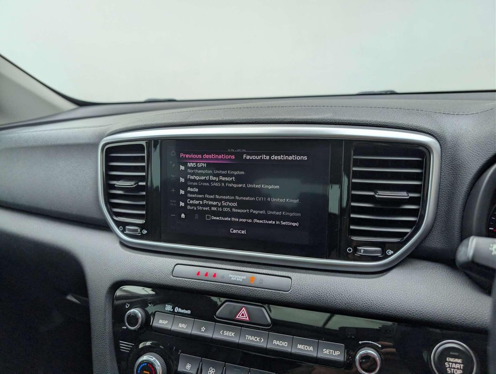 Used 2021 21 KIA SPORTAGE 1.6 Sportage JBL Black Edition ISG 5dr CLICK & COLLECT/ HOME DELIVERY