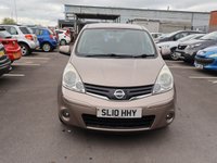 USED 2010 10 NISSAN NOTE 1.4 16V n-tec Hatchback 5dr Petrol Manual Euro 4 (88 ps) Budget clearance -  no inspection performed - no warranty provided - not eligible for financing - no part exchange accepted - classified as Trade/DIY clearance sale.