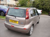 USED 2010 10 NISSAN NOTE 1.4 16V n-tec Hatchback 5dr Petrol Manual Euro 4 (88 ps) Budget clearance -  no inspection performed - no warranty provided - not eligible for financing - no part exchange accepted - classified as Trade/DIY clearance sale.