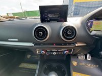 USED 2017 17 AUDI A3 2.0 TDI Black Edition Hatchback 3dr Diesel S Tronic Euro 6 (s/s) (150 ps) FULL HISTORY+NEW MOT