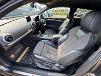 USED 2017 17 AUDI A3 2.0 TDI Black Edition Hatchback 3dr Diesel S Tronic Euro 6 (s/s) (150 ps) FULL HISTORY+NEW MOT