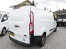 USED 2020 20 FORD TRANSIT CUSTOM 300 2.0 EcoBlue 105 ps L2 H1 Euro 6 Van with 3 bar Rhino Roof Rack and Ladder Roller, ARMAPLATE LOCK GUARDS, REAR PARKING SENSORS, - ONE COMPANY OWNER, FULL DEALER SERVICE HISTORY AND ONLY 53,000 MILES