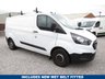 USED 2020 20 FORD TRANSIT CUSTOM 300 2.0 EcoBlue 105 ps L2 H1 Euro 6 Van with 3 bar Rhino Roof Rack and Ladder Roller, ARMAPLATE LOCK GUARDS, REAR PARKING SENSORS, - ONE COMPANY OWNER, FULL DEALER SERVICE HISTORY AND ONLY 53,000 MILES