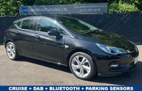 USED 2019 19 VAUXHALL ASTRA 1.4i Turbo GPF SRi Hatchback 5dr Petrol Auto Euro 6 (s/s) (150 ps) HANDSFREE + 17 INCH ALLOYS + DAB + FSH + SENSORS