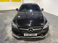 USED 2017 17 MERCEDES-BENZ C-CLASS 2.1 C250d AMG Line Coupe 2dr Diesel G-Tronic+ Euro 6 (s/s) (204 ps) Sat Nav-Full leather-Rear camera-DAB Radio-Cruise-Privacy-18