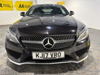 USED 2017 17 MERCEDES-BENZ C-CLASS 2.1 C250d AMG Line Coupe 2dr Diesel G-Tronic+ Euro 6 (s/s) (204 ps) Sat Nav-Full leather-Rear camera-DAB Radio-Cruise-Privacy-18