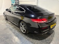 USED 2017 17 MERCEDES-BENZ C-CLASS 2.1 C250d AMG Line Coupe 2dr Diesel G-Tronic+ Euro 6 (s/s) (204 ps) Sat Nav-Full leather-Rear camera-DAB Radio-Cruise-Privacy-18
