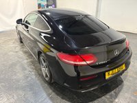 USED 2017 17 MERCEDES-BENZ C-CLASS 2.1 C250d AMG Line Coupe 2dr Diesel G-Tronic+ Euro 6 (s/s) (204 ps) Sat Nav-Full leather-Rear camera-DAB Radio-Cruise-Privacy-18