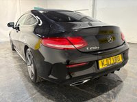 USED 2017 17 MERCEDES-BENZ C-CLASS 2.1 C250d AMG Line Coupe 2dr Diesel G-Tronic+ Euro 6 (s/s) (204 ps) Sat Nav-Full leather-Rear camera-DAB Radio-Cruise-Privacy-18