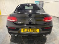 USED 2017 17 MERCEDES-BENZ C-CLASS 2.1 C250d AMG Line Coupe 2dr Diesel G-Tronic+ Euro 6 (s/s) (204 ps) Sat Nav-Full leather-Rear camera-DAB Radio-Cruise-Privacy-18
