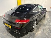 USED 2017 17 MERCEDES-BENZ C-CLASS 2.1 C250d AMG Line Coupe 2dr Diesel G-Tronic+ Euro 6 (s/s) (204 ps) Sat Nav-Full leather-Rear camera-DAB Radio-Cruise-Privacy-18