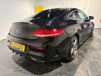 USED 2017 17 MERCEDES-BENZ C-CLASS 2.1 C250d AMG Line Coupe 2dr Diesel G-Tronic+ Euro 6 (s/s) (204 ps) Sat Nav-Full leather-Rear camera-DAB Radio-Cruise-Privacy-18