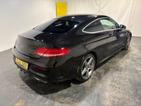 USED 2017 17 MERCEDES-BENZ C-CLASS 2.1 C250d AMG Line Coupe 2dr Diesel G-Tronic+ Euro 6 (s/s) (204 ps) Sat Nav-Full leather-Rear camera-DAB Radio-Cruise-Privacy-18