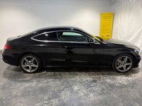 USED 2017 17 MERCEDES-BENZ C-CLASS 2.1 C250d AMG Line Coupe 2dr Diesel G-Tronic+ Euro 6 (s/s) (204 ps) Sat Nav-Full leather-Rear camera-DAB Radio-Cruise-Privacy-18