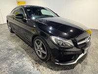 USED 2017 17 MERCEDES-BENZ C-CLASS 2.1 C250d AMG Line Coupe 2dr Diesel G-Tronic+ Euro 6 (s/s) (204 ps) Sat Nav-Full leather-Rear camera-DAB Radio-Cruise-Privacy-18