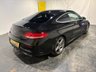 USED 2017 17 MERCEDES-BENZ C-CLASS 2.1 C250d AMG Line Coupe 2dr Diesel G-Tronic+ Euro 6 (s/s) (204 ps) Sat Nav-Full leather-Rear camera-DAB Radio-Cruise-Privacy-18