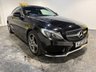 USED 2017 17 MERCEDES-BENZ C-CLASS 2.1 C250d AMG Line Coupe 2dr Diesel G-Tronic+ Euro 6 (s/s) (204 ps) Sat Nav-Full leather-Rear camera-DAB Radio-Cruise-Privacy-18