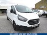 USED 2020 20 FORD TRANSIT CUSTOM 300 2.0 EcoBlue 105 ps L2 H1 Euro 6 MWB Panel Van &pound;1000 WORTH OF HIGH SECURITY EXTRAS - ONE COMPANY OWNER, ONLY 28,000 MILES!