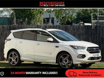 2017 FORD KUGA 2.0 TDCi EcoBlue ST-Line SUV 5dr Diesel Manual AWD Euro 6 (s/s) (180 ps) &pound;9499.00