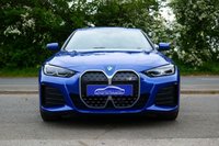 USED 2022 72 BMW I4 40 83.9kWh M Sport Gran Coupe 5dr Electric Auto eDrive (340 ps) PORTIMAO BLUE METALLIC PAINTWORK + ACC + H/K +  HUD + LASER LIGHTS