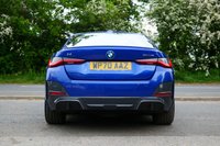USED 2022 72 BMW I4 40 83.9kWh M Sport Gran Coupe 5dr Electric Auto eDrive (340 ps) PORTIMAO BLUE METALLIC PAINTWORK + ACC + H/K +  HUD + LASER LIGHTS