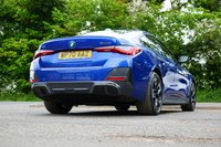 USED 2022 72 BMW I4 40 83.9kWh M Sport Gran Coupe 5dr Electric Auto eDrive (340 ps) PORTIMAO BLUE METALLIC PAINTWORK + ACC + H/K +  HUD + LASER LIGHTS