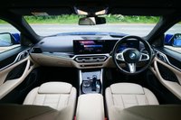 USED 2022 72 BMW I4 40 83.9kWh M Sport Gran Coupe 5dr Electric Auto eDrive (340 ps) PORTIMAO BLUE METALLIC PAINTWORK + ACC + H/K +  HUD + LASER LIGHTS