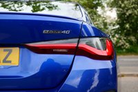USED 2022 72 BMW I4 40 83.9kWh M Sport Gran Coupe 5dr Electric Auto eDrive (340 ps) PORTIMAO BLUE METALLIC PAINTWORK + ACC + H/K +  HUD + LASER LIGHTS