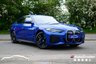 USED 2022 72 BMW I4 40 83.9kWh M Sport Gran Coupe 5dr Electric Auto eDrive (340 ps) PORTIMAO BLUE METALLIC PAINTWORK + ACC + H/K +  HUD + LASER LIGHTS