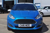 USED 2016 16 FORD FIESTA 1.0T EcoBoost Zetec Blue Edition Hatchback 5dr Petrol Manual Euro 6 (s/s) (100 ps) 1 Owner - Satellite Navigation - &pound;20Yearly Tax - Low Mileage!
