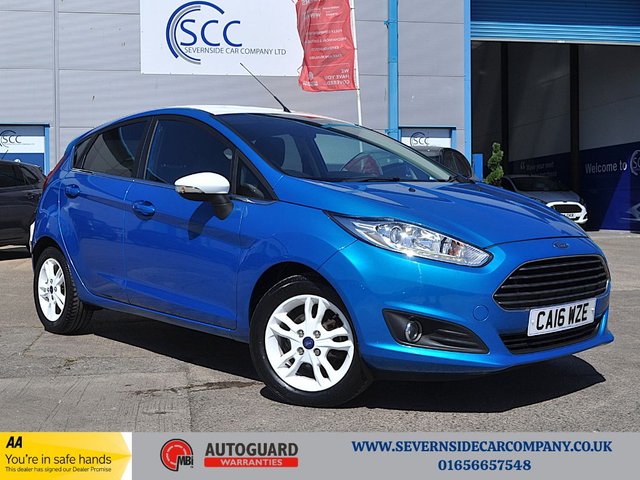 2016 16 Ford Fiesta 1.0T EcoBoost Zetec Blue Edition Hatchback 5dr Petrol Manual Euro 6 (s/s) (100 ps)