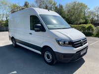 USED 2019 19 VOLKSWAGEN CRAFTER 2.0 TDI CR35 BlueMotion Tech Trendline Panel Van 5dr Diesel Manual FWD MWB High Roof Euro 6 (s/s) (102 ps) A/C-sensors-racking-captain seats
