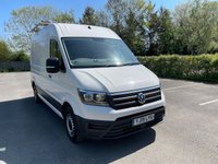 USED 2019 19 VOLKSWAGEN CRAFTER 2.0 TDI CR35 BlueMotion Tech Trendline Panel Van 5dr Diesel Manual FWD MWB High Roof Euro 6 (s/s) (102 ps) A/C-sensors-racking-captain seats