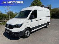 USED 2019 19 VOLKSWAGEN CRAFTER 2.0 TDI CR35 BlueMotion Tech Trendline Panel Van 5dr Diesel Manual FWD MWB High Roof Euro 6 (s/s) (102 ps) A/C-sensors-racking-captain seats