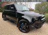USED 2022 71 LAND ROVER DEFENDER 110 5.0 P525 V8 SUV 5dr Petrol Auto 4WD Euro 6 (s/s) (525 ps) SIDE STEPS,E,TOWBAR,PAN ROOF