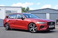 USED 2019 N VOLVO V60 2.0 D4 R-Design Estate 5dr Diesel Auto Euro 6 (s/s) (190 ps) FULL SERVICE HISTORY  .  APPLE CARPLAY  .  REVERSING CAMERA