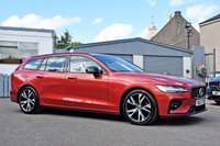 USED 2019 N VOLVO V60 2.0 D4 R-Design Estate 5dr Diesel Auto Euro 6 (s/s) (190 ps) FULL SERVICE HISTORY  .  APPLE CARPLAY  .  REVERSING CAMERA