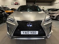USED 2017 17 LEXUS RX 3.5 450h V6 F Sport SUV 5dr Petrol Hybrid CVT 4WD Euro 6 (s/s) (313 ps) 