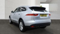 USED 2019 19 JAGUAR F-PACE 2.0 D180 Portfolio SUV 5dr Diesel Auto AWD Euro 6 (s/s) (180 ps) RHODIUM SILVER METALLIC PAINTWORK + SUNROOF + MERIDIAN + APPLE CARPLAY