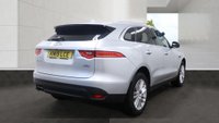 USED 2019 19 JAGUAR F-PACE 2.0 D180 Portfolio SUV 5dr Diesel Auto AWD Euro 6 (s/s) (180 ps) RHODIUM SILVER METALLIC PAINTWORK + SUNROOF + MERIDIAN + APPLE CARPLAY