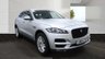 USED 2019 19 JAGUAR F-PACE 2.0 D180 Portfolio SUV 5dr Diesel Auto AWD Euro 6 (s/s) (180 ps) RHODIUM SILVER METALLIC PAINTWORK + SUNROOF + MERIDIAN + APPLE CARPLAY