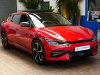 USED 2024 73 KIA EV6 77.4kWh GT-Line S Hatchback 5dr Electric Auto AWD (320 bhp) SUNROOF SAT NAV CARPLAY PART LEATHER INTERIOR HEATED VENTILATED SEATS HEATED STEERING WHEEL PARKING CAMERA CRUISE CONTROL PARKING SENSORS 1 OWNER SERVICE HISTORY WARRANTY