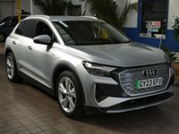 USED 2023 23 AUDI Q4 E-TRON 40 S line SUV 5dr Electric Auto 82kWh (204 ps) STUNNING EXAMPLE SAT NAV PART LEATHER HEATED SEATS CRUISE CONTROL PARKING SENSORS 1 OWNER WARRANTY